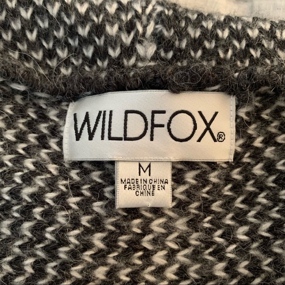 Wildfox Windowpane Oversize Sweater - Picture 11 of 14